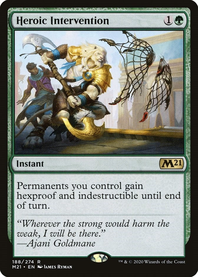 Image for Heroic Intervention (188) - Magic: The Gathering