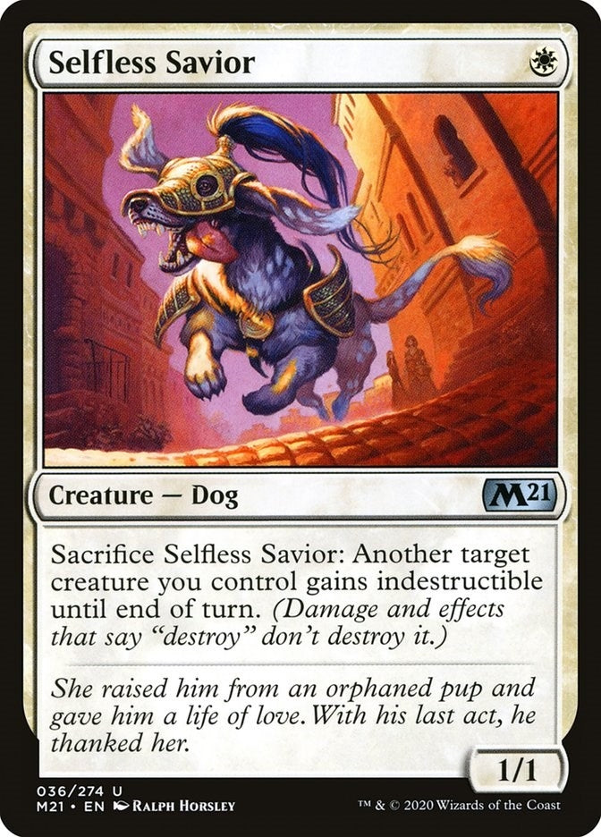 Image for Selfless Savior (36) - Magic: The Gathering