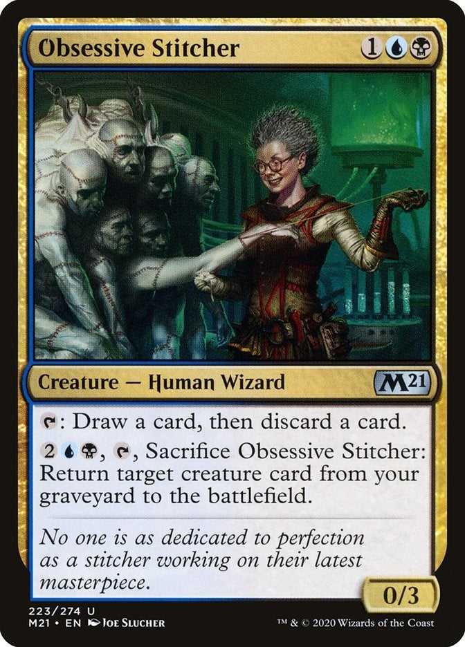 Image for Obsessive Stitcher (223) - Magic: The Gathering