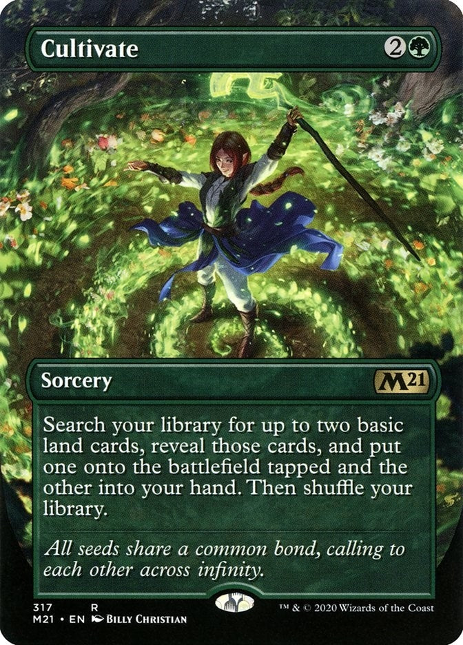 Image for Cultivate (Alternate Art) (317) - Magic: The Gathering