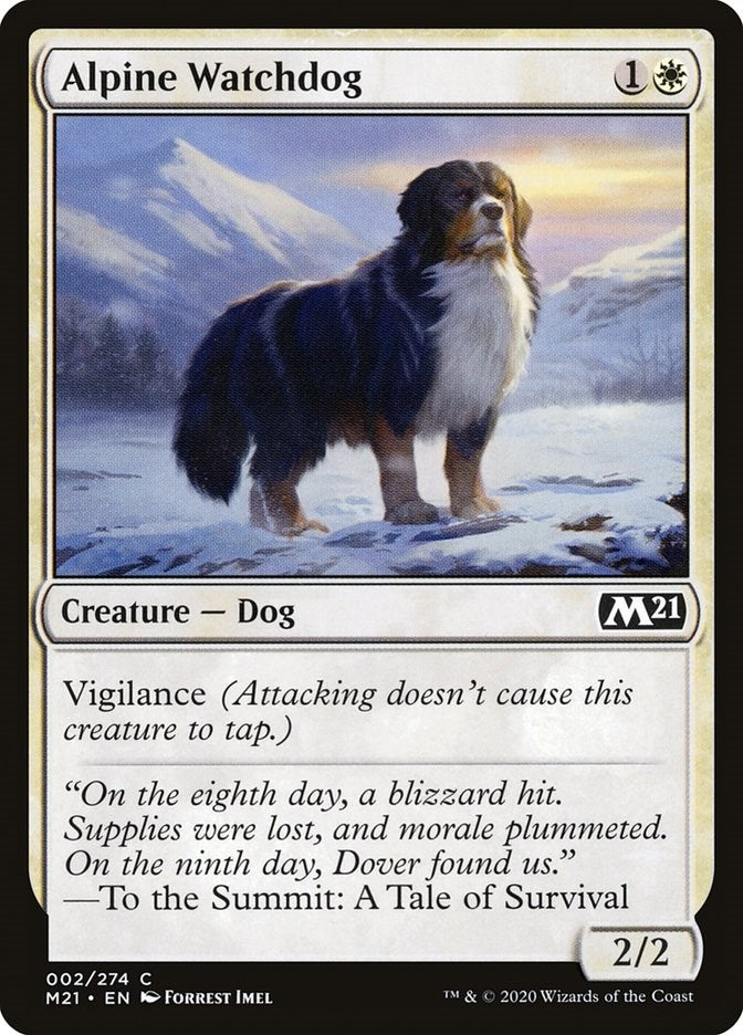 Image for Alpine Watchdog (2) (M21) - Magic: The Gathering
