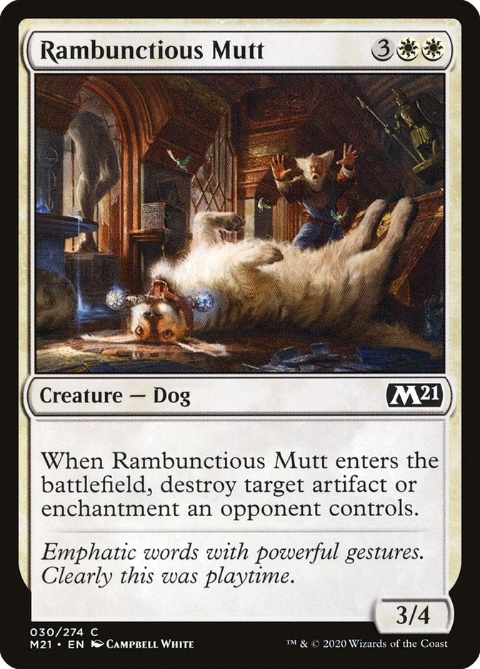 Image for Rambunctious Mutt (30) - Magic: The Gathering