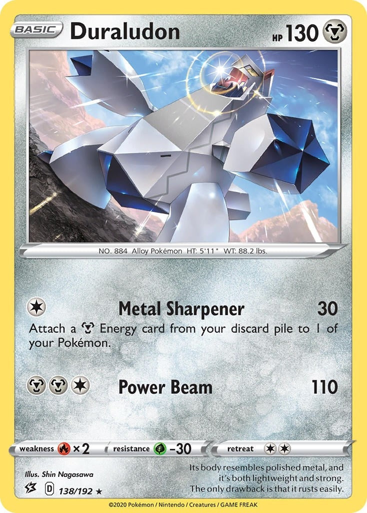 Image for Duraludon - 138/192 (SWSH Rebel Clash) (138/192) (PR) - Pokemon