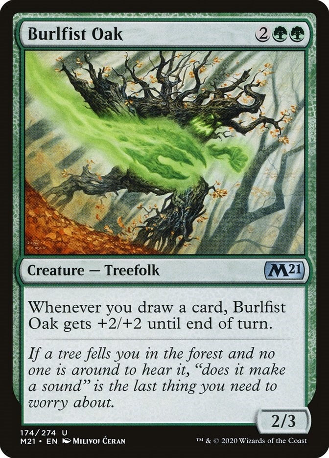 Image for Burlfist Oak (174) - Magic: The Gathering