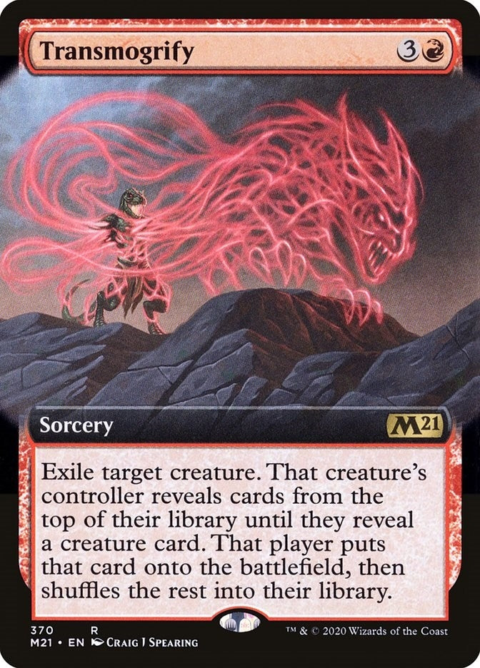 Image for Transmogrify (Extended Art) (370) - Magic: The Gathering