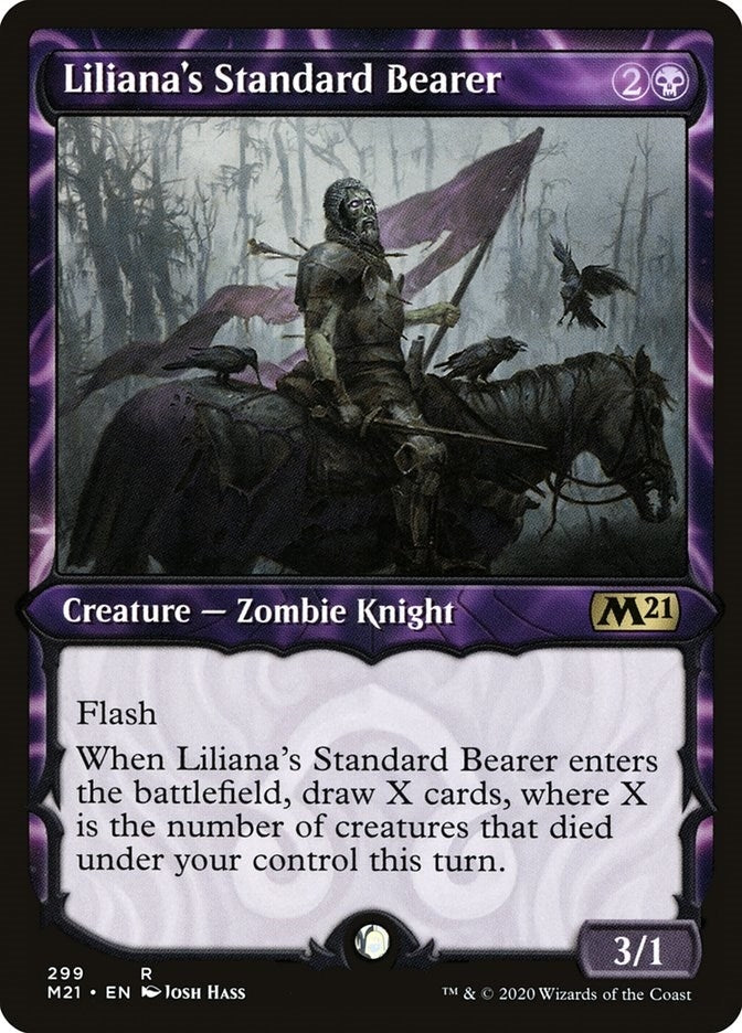 Image for Liliana's Standard Bearer (Showcase) (299) - Magic: The Gathering