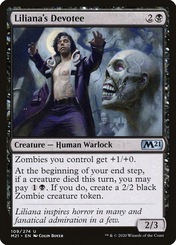 Image for Liliana's Devotee (109) - Magic: The Gathering