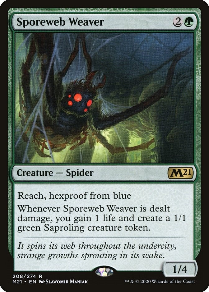 Image for Sporeweb Weaver (208) - Magic: The Gathering
