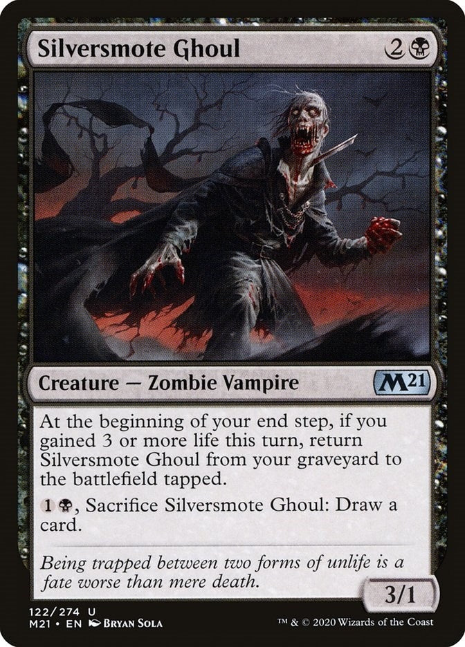 Image for Silversmote Ghoul (122) - Magic: The Gathering