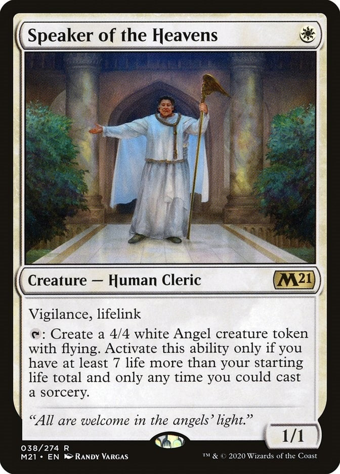 Image for Speaker of the Heavens (38) - Magic: The Gathering