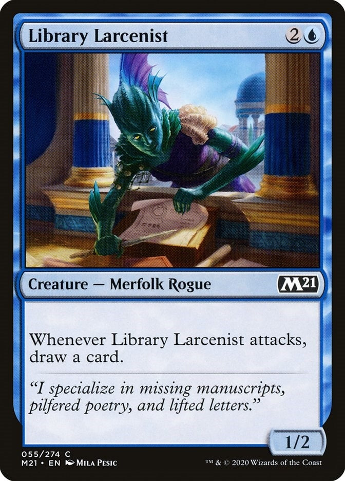 Image for Library Larcenist (55) - Magic: The Gathering