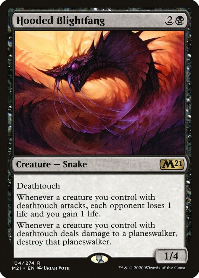 Image for Hooded Blightfang (104) - Magic: The Gathering