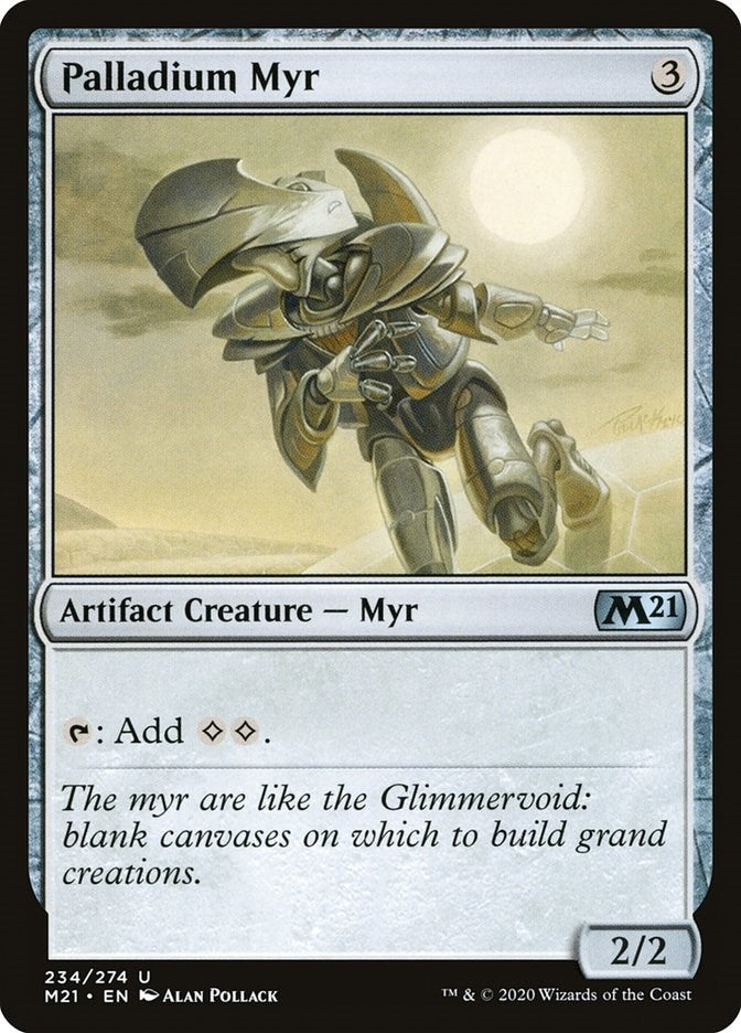 Image for Palladium Myr (234) - Magic: The Gathering