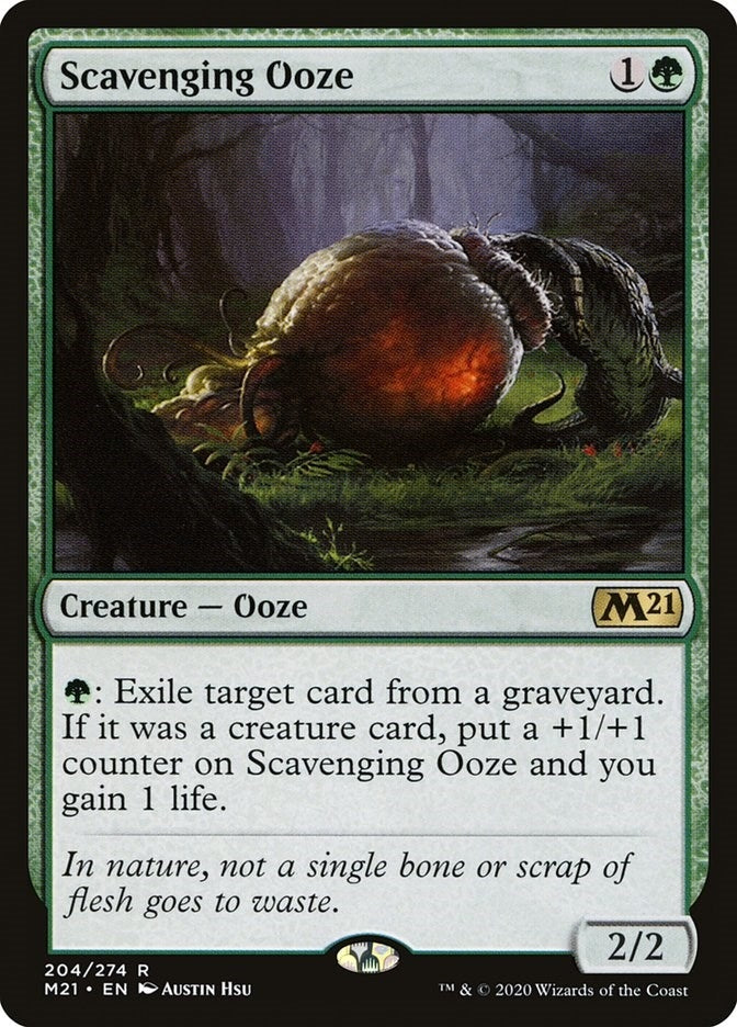 Image for Scavenging Ooze (204) - Magic: The Gathering
