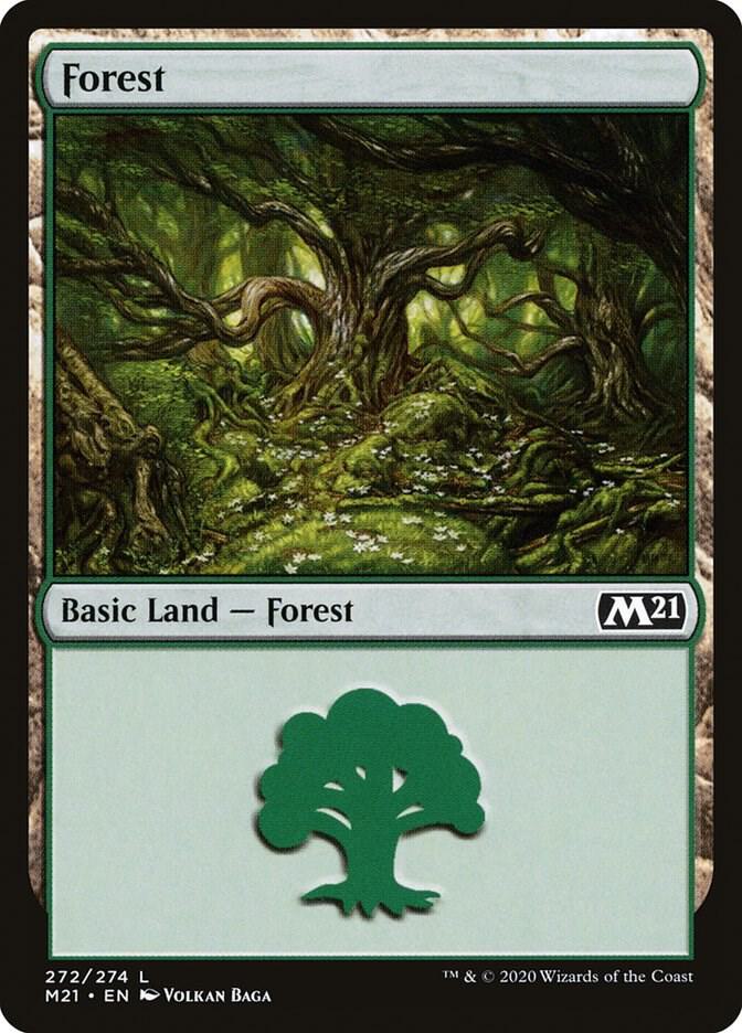 Image for Forest (272) (272) - Magic: The Gathering