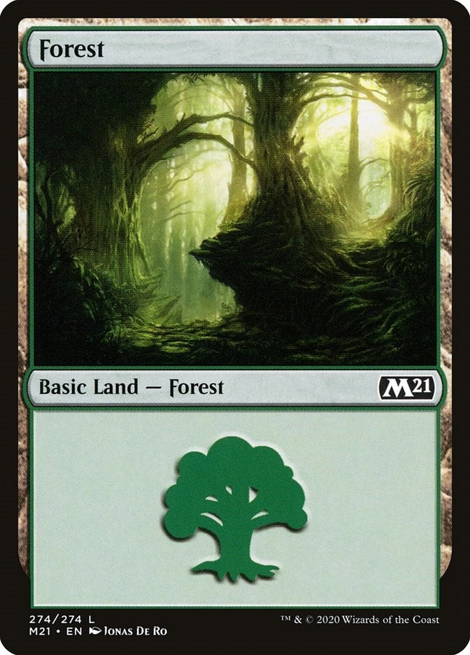 Image for Forest (274) (274) - Magic: The Gathering