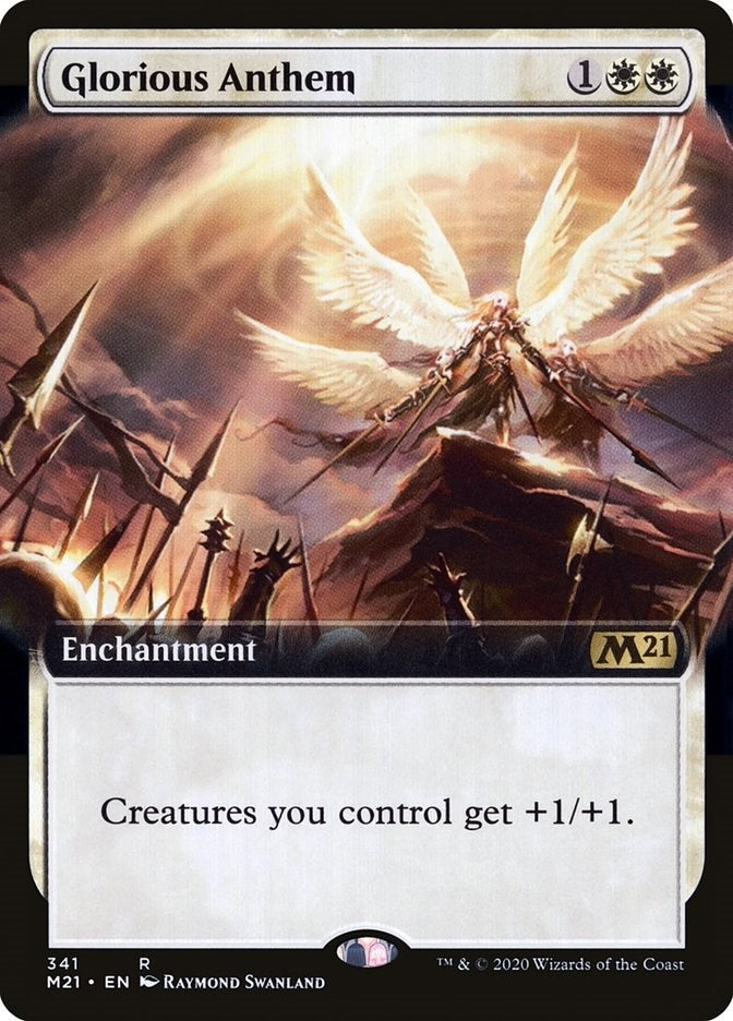 Image for Glorious Anthem (Extended Art) (341) - Magic: The Gathering