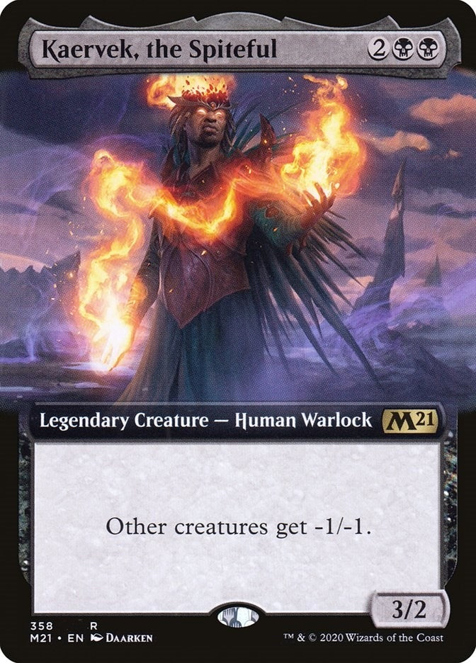 Image for Kaervek, the Spiteful (Extended Art) (358) - Magic: The Gathering