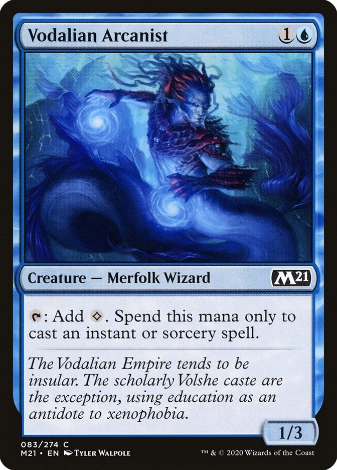 Image for Vodalian Arcanist (83) - Magic: The Gathering