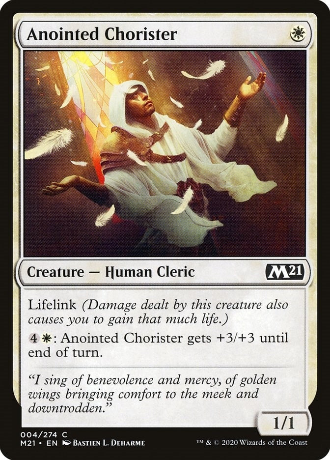 Image for Anointed Chorister (4) (M21) - Magic: The Gathering
