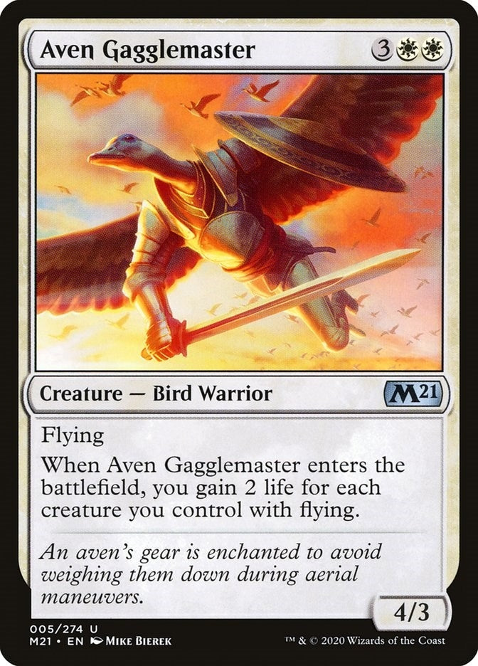 Image for Aven Gagglemaster (5) - Magic: The Gathering