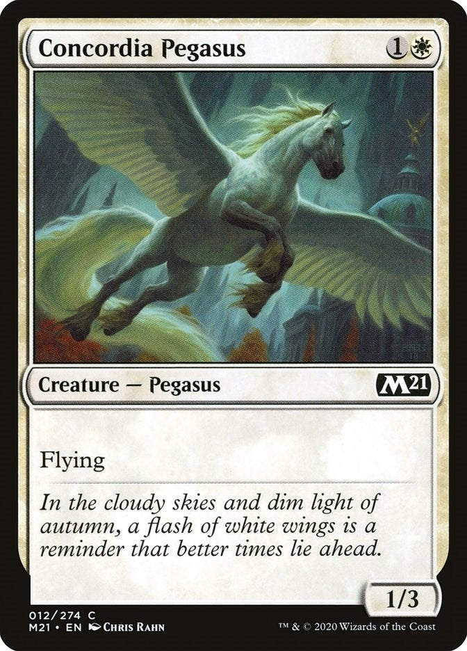 Image for Concordia Pegasus (12) - Magic: The Gathering