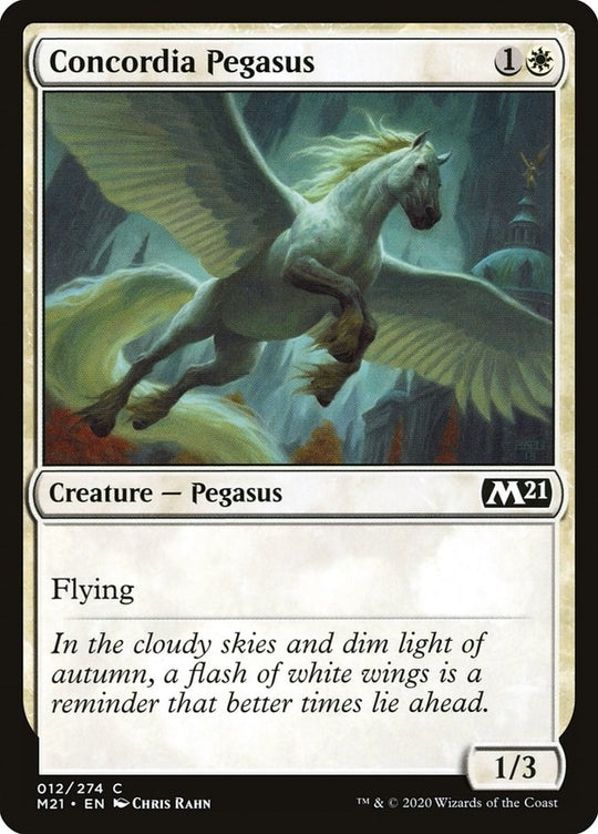 Image for Concordia Pegasus (12) (M21) - Magic: The Gathering