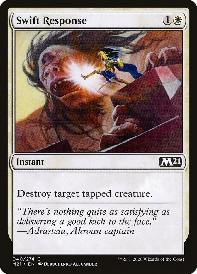 Image for Swift Response (40) - Magic: The Gathering