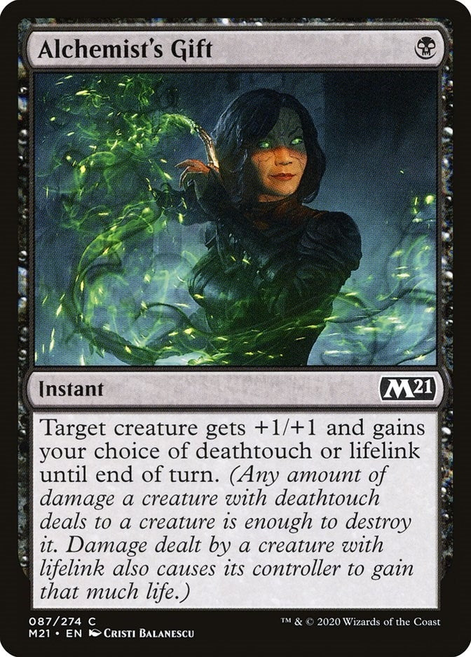 Image for Alchemist's Gift (87) (M21) - Magic: The Gathering