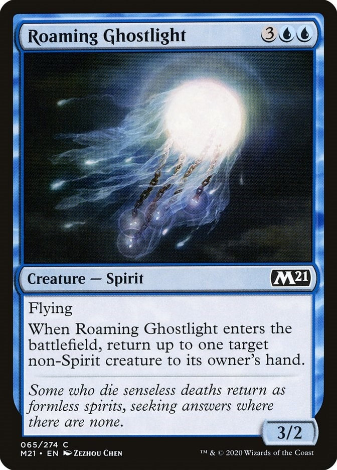 Image for Roaming Ghostlight (65) - Magic: The Gathering