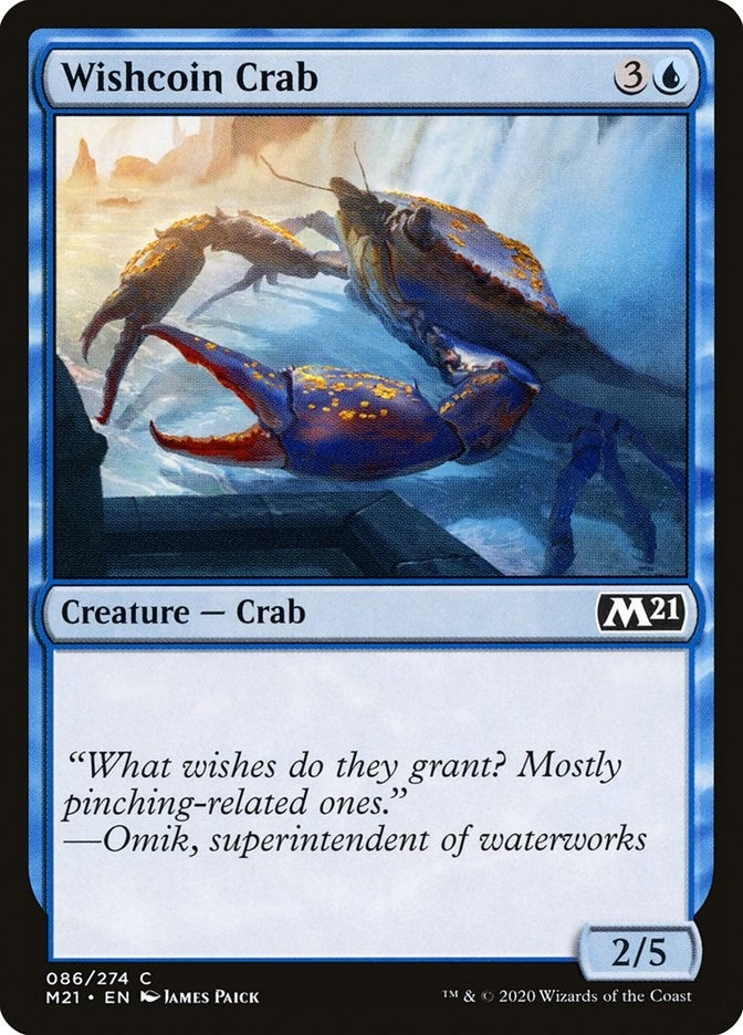 Image for Wishcoin Crab (86) - Magic: The Gathering