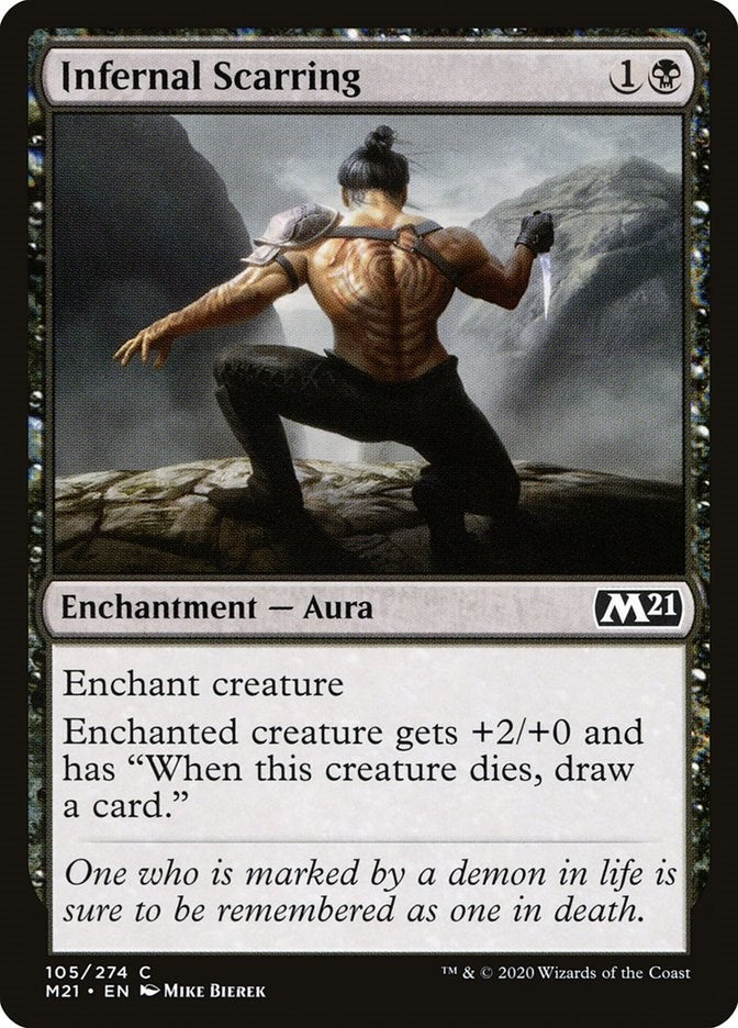 Image for Infernal Scarring (105) - Magic: The Gathering