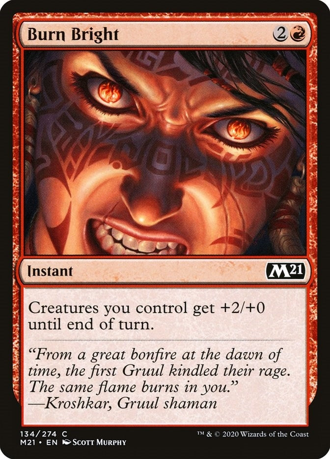 Image for Burn Bright (134) - Magic: The Gathering