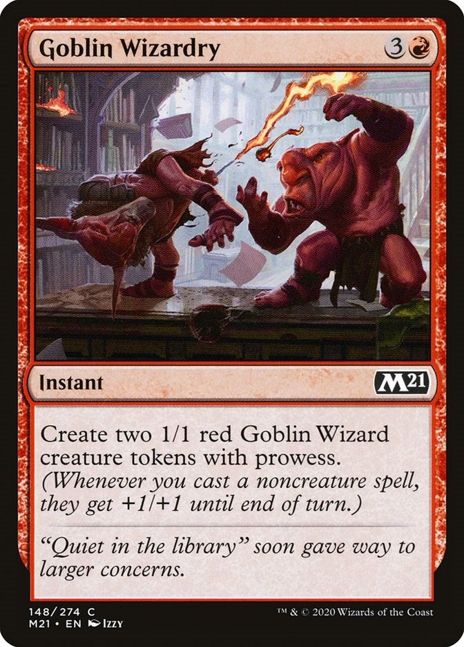 Image for Goblin Wizardry (148) - Magic: The Gathering