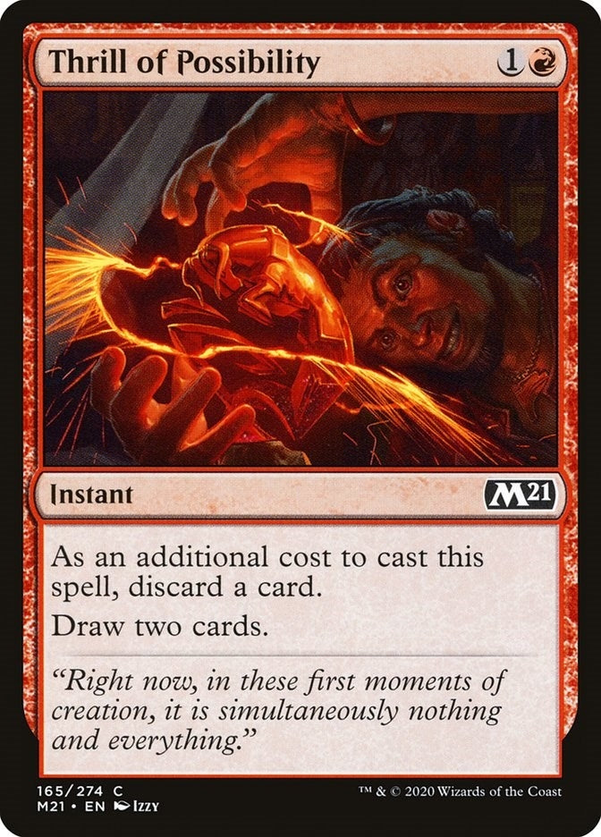 Image for Thrill of Possibility (165) (M21) - Magic: The Gathering