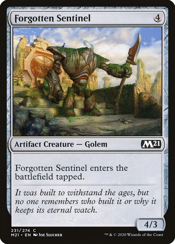 Image for Forgotten Sentinel (231) - Magic: The Gathering
