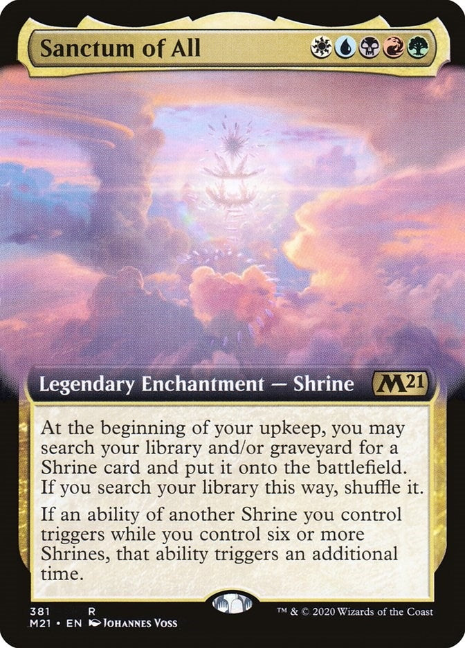 Image for Sanctum of All (Extended Art) (381) - Magic: The Gathering