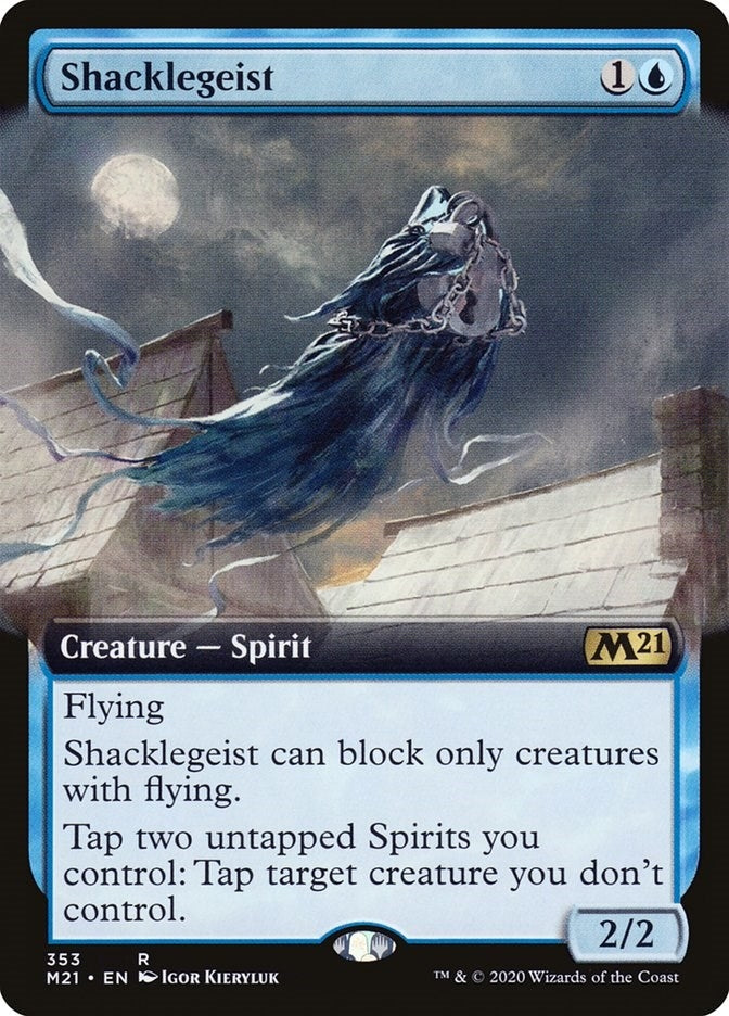 Image for Shacklegeist (Extended Art) (353) - Magic: The Gathering