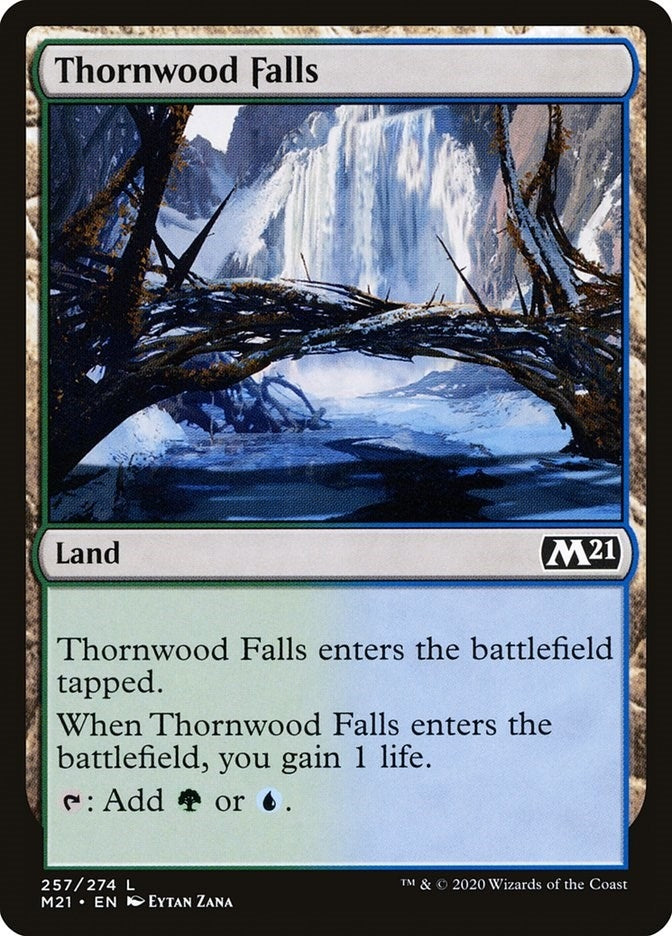 Image for Thornwood Falls (257) - Magic: The Gathering