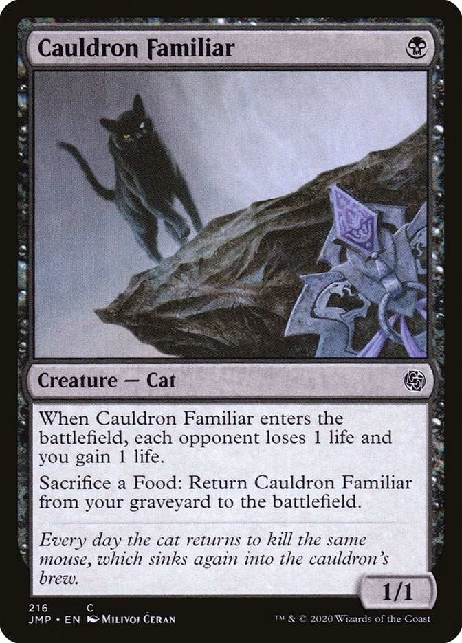 Image for Cauldron Familiar (216) (JMP) - Magic: The Gathering