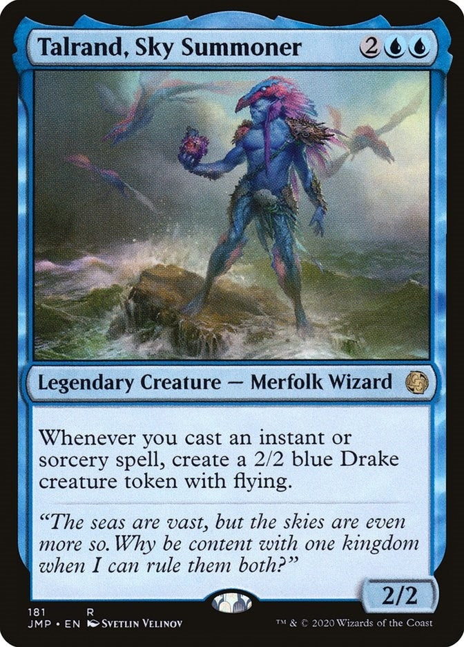Image for Talrand, Sky Summoner (181) (JMP) - Magic: The Gathering