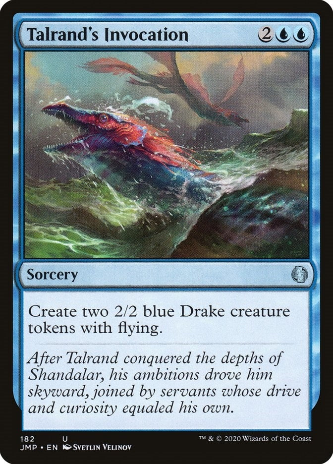 Image for Talrand's Invocation (182) (JMP) - Magic: The Gathering