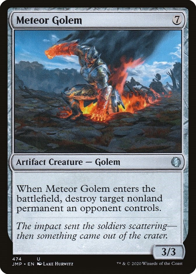 Image for Meteor Golem (474) (JMP) - Magic: The Gathering