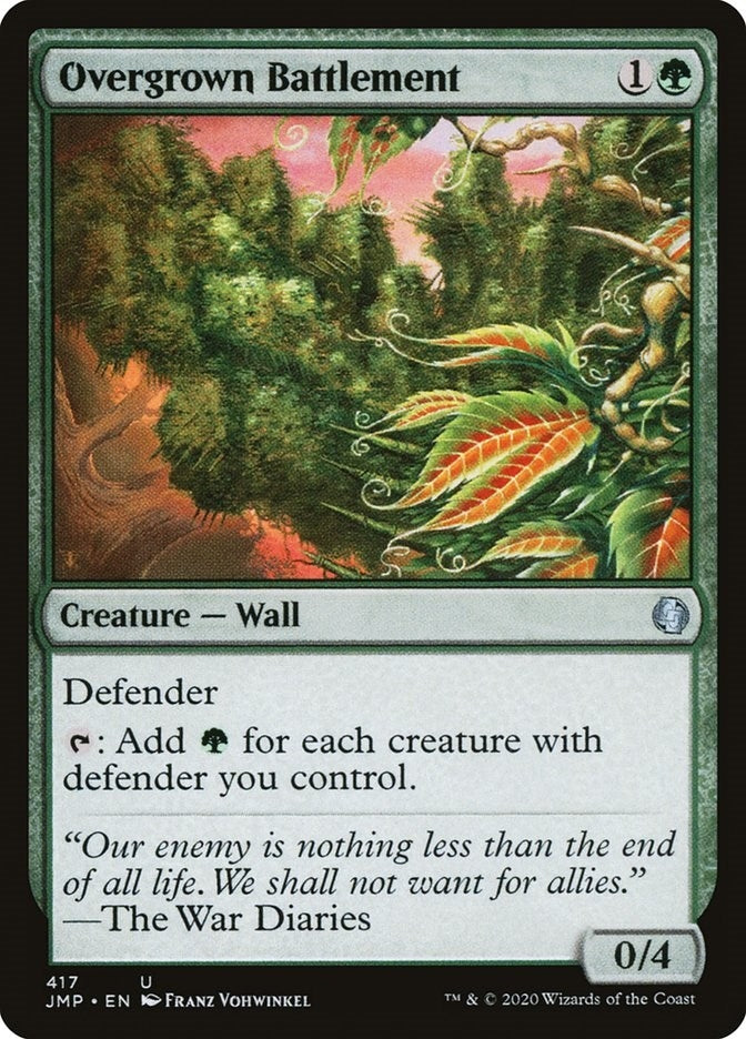 Image for Overgrown Battlement (417) - Magic: The Gathering