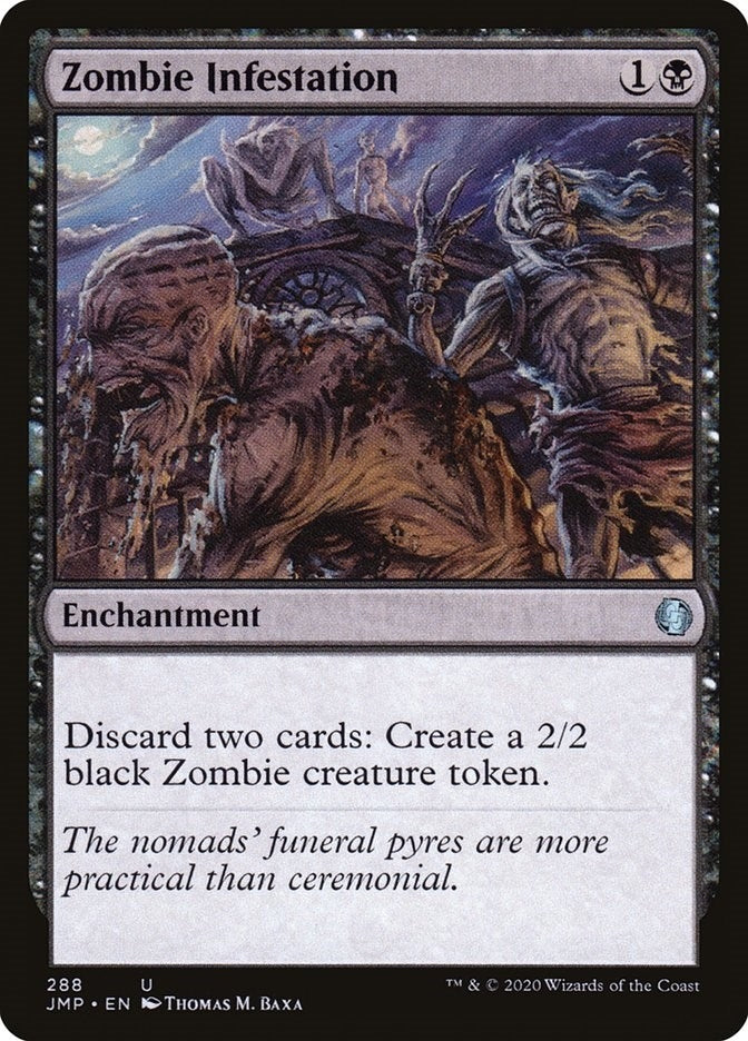 Image for Zombie Infestation (288) - Magic: The Gathering