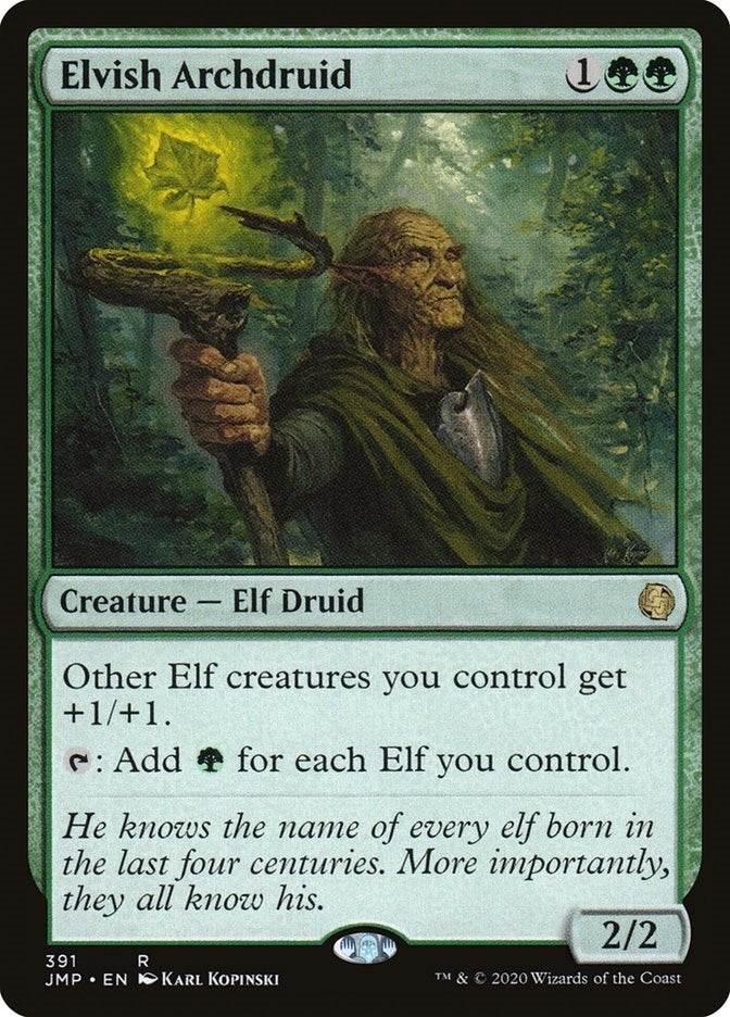 Image for Elvish Archdruid (391) (JMP) - Magic: The Gathering