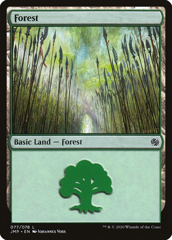 Image for Forest (077) (77) (JMP) - Magic: The Gathering