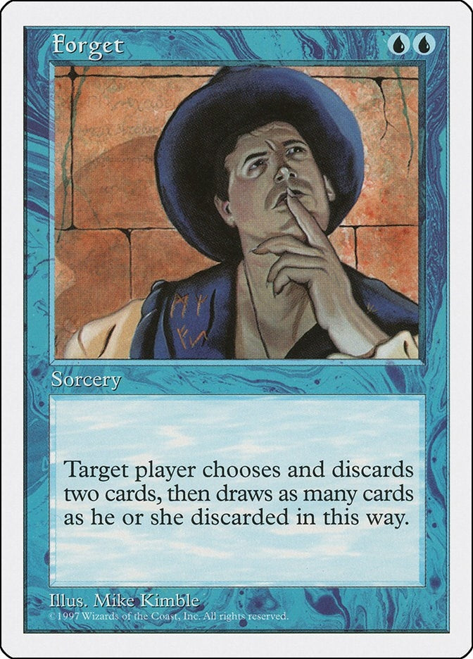 Image for Forget - Magic: The Gathering