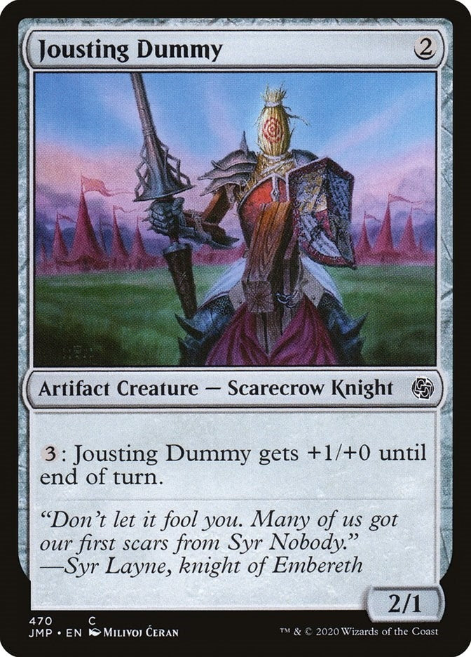 Image for Jousting Dummy (470) (JMP) - Magic: The Gathering