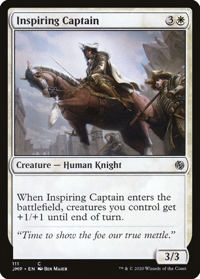 Image for Inspiring Captain (111) (JMP) - Magic: The Gathering